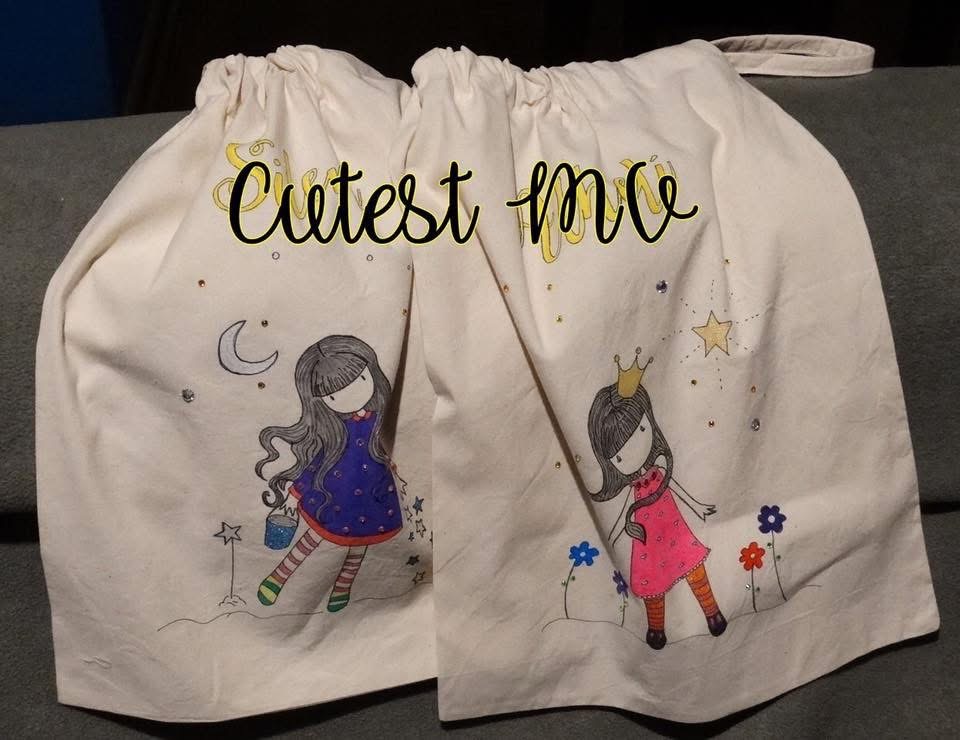 Bolsa personalizada realizada por Cutest Conce