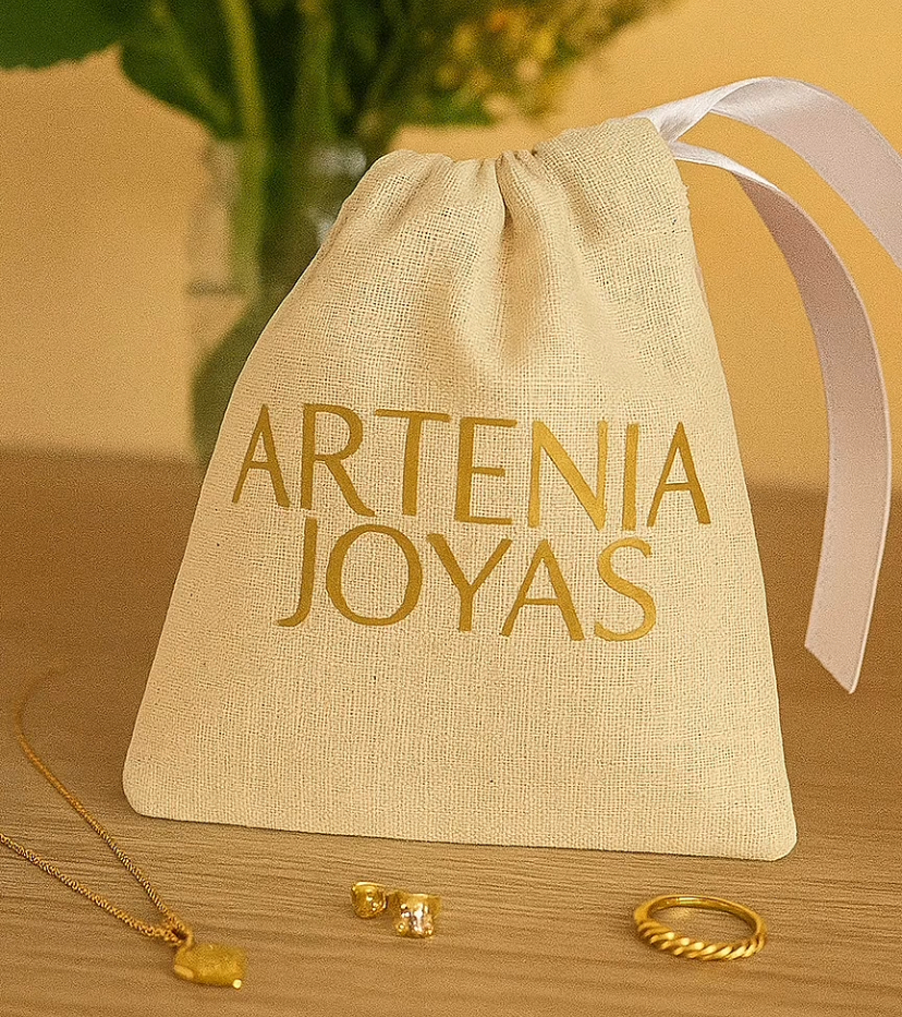 Saquitos de algodón personalizados