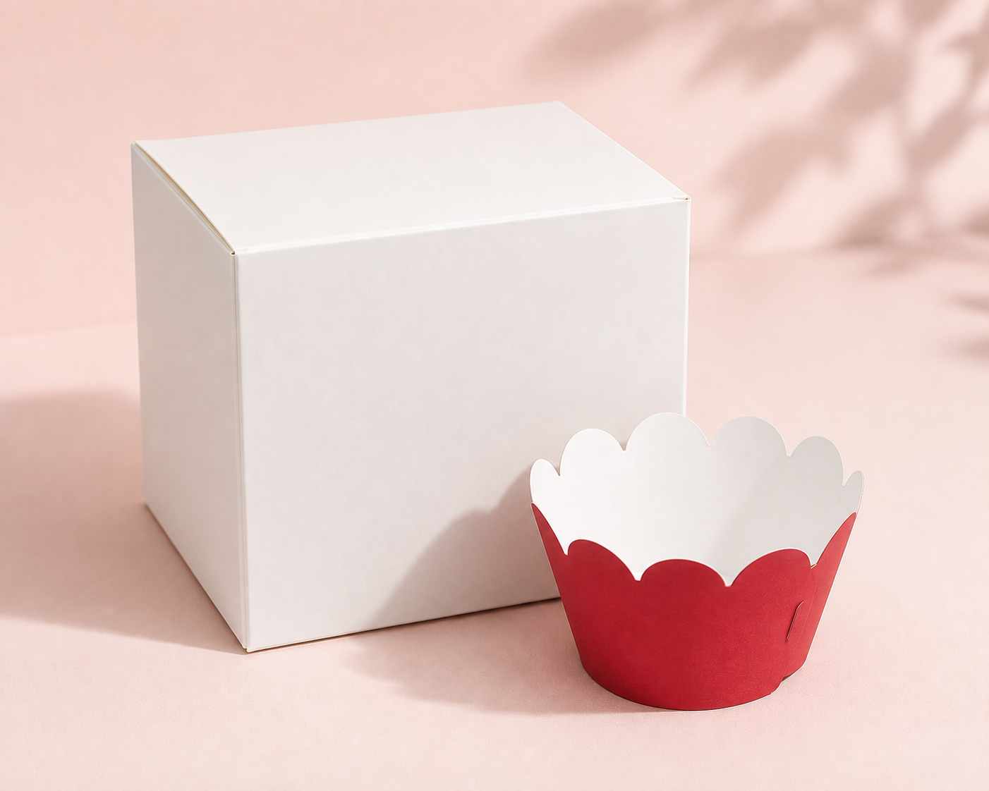 Caja para un cupcake