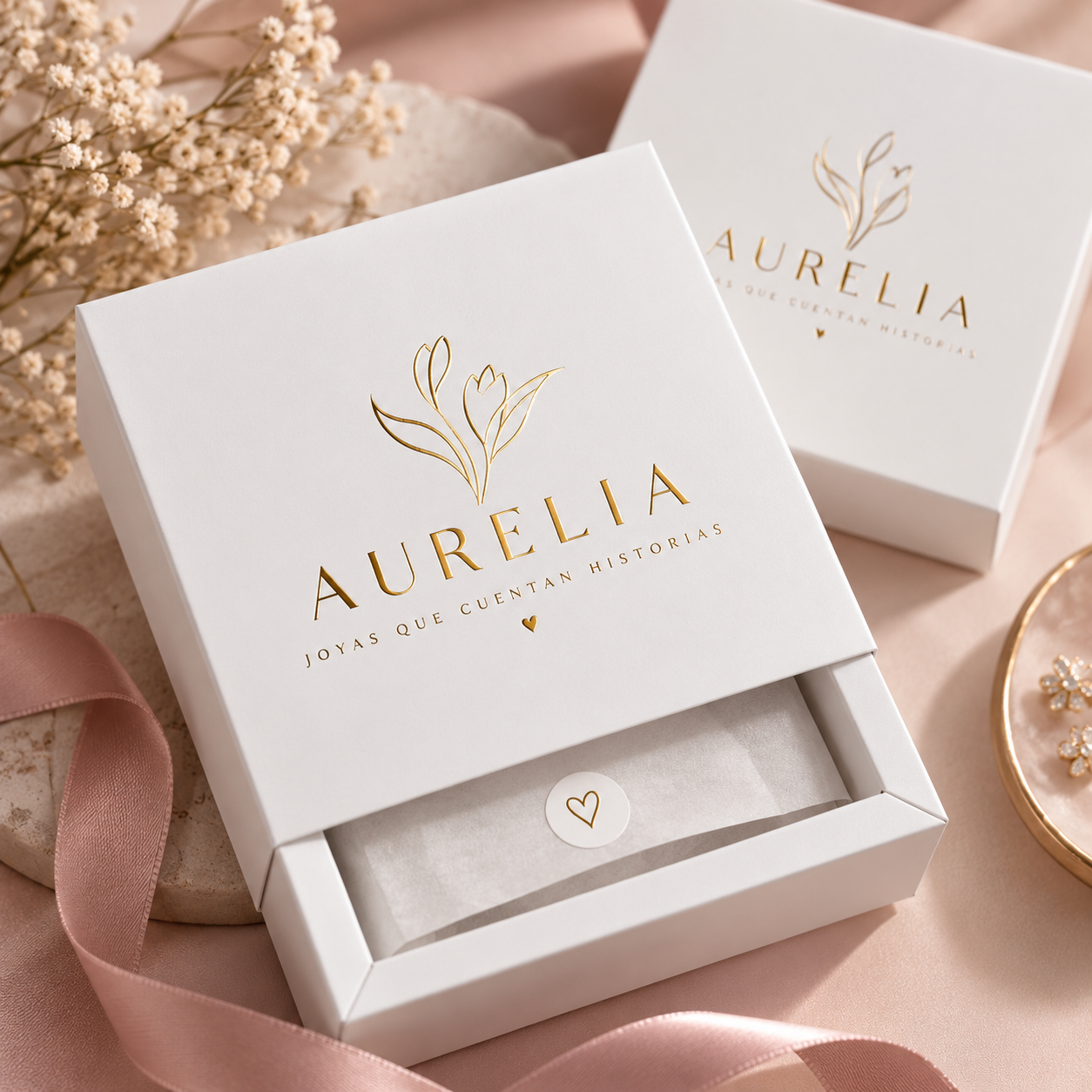 Caja fósforo personalizada con foil