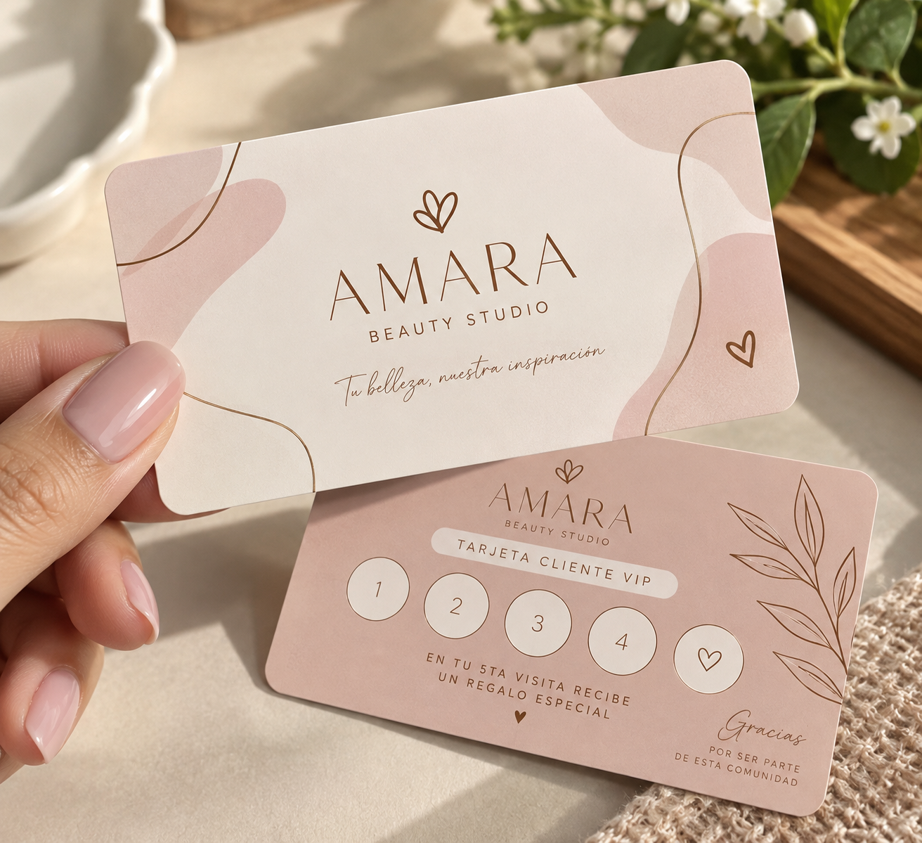 Tarjetas de fidelización personalizadas